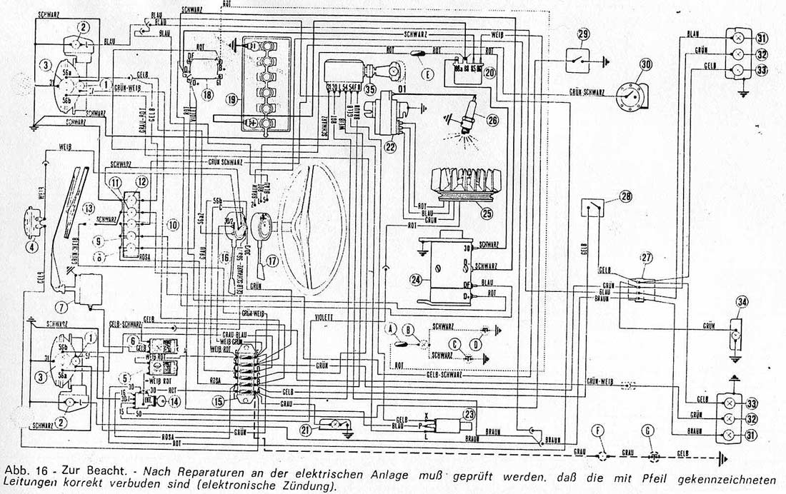 Schaltplan Piaggio Ape 50 Wiring Diagram